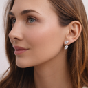 Tilted Pear Earring Jackets