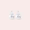 Pear Diamond Studs